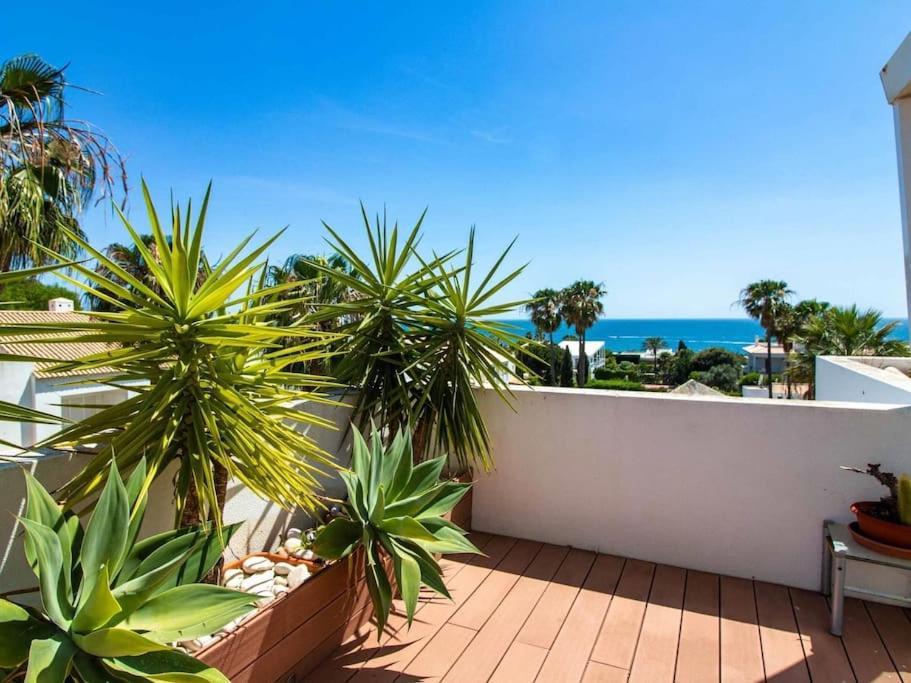 Dunas Salgados House - Sea View & Garage & Bbq & Salgados Beach Albufeira Eksteriør billede